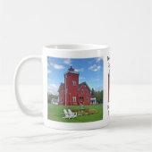 Mug Musique phare de Two Harbors (Gauche)