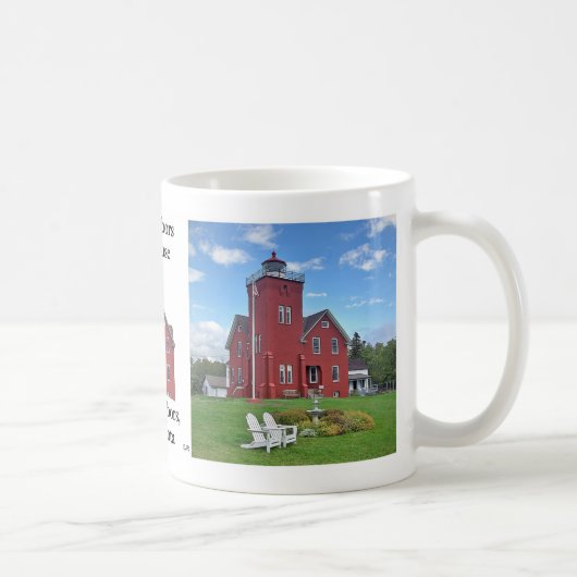 Mug Musique phare de Two Harbors (Droite)