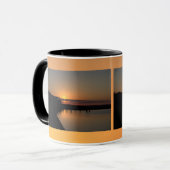 Mug Musique photo coucher de soleil (Devant gauche)