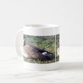 Mug Musique photo de l'oie du Canada (Devant gauche)
