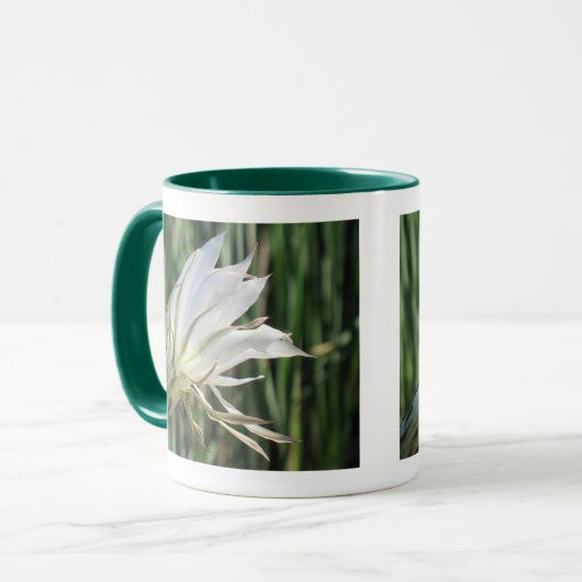 Mug Musique photo Fleur Cactus (Devant gauche)