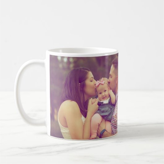 Mug Musique photo personnalisée (Gauche)