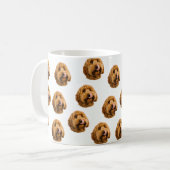 Mug Musique photo personnalisée pour animal de compagn (Devant gauche)