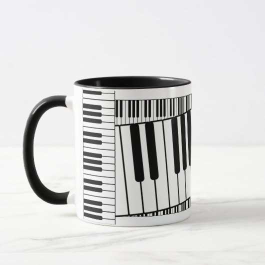 Mug Musique pianiste (Gauche)