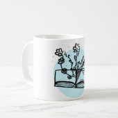 Mug Musique Plante du livre (Devant gauche)