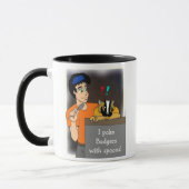 Mug Musique Poke Badgers (Gauche)