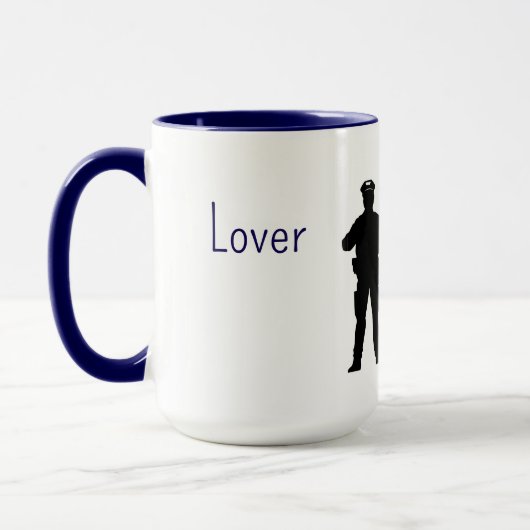 Mug Musique policière (Gauche)