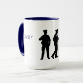 Mug Musique policière (Devant gauche)