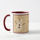 Mug Musique primitive Snowman (Gauche)