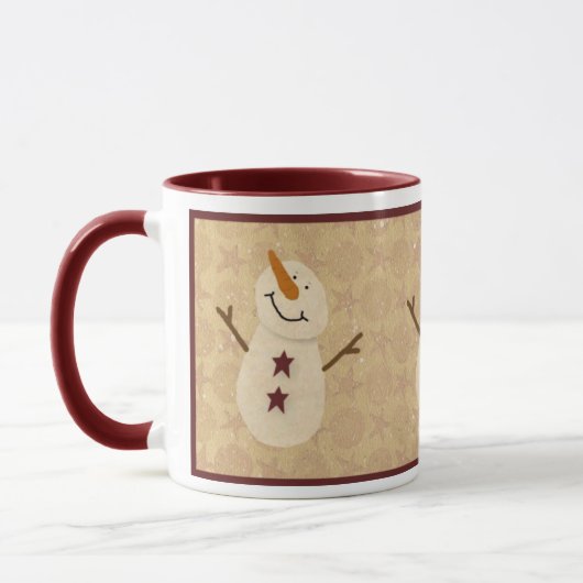 Mug Musique primitive Snowman (Gauche)