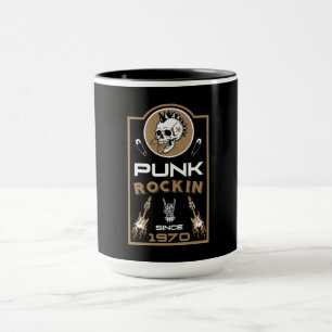 Mug Musique Punk Rock Nostalgie Depuis 1970