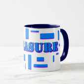 Mug Musique Quirky Qups (Devant droit)