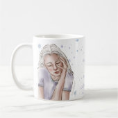 Mug Musique ralentie | Blue Splash & Girl (Gauche)