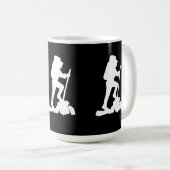 Mug Musique randonnée et Hiker (Devant droit)