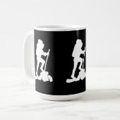 Mug Musique randonnée et Hiker (Devant gauche)