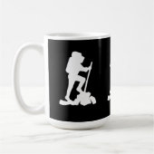 Mug Musique randonnée et Hiker (Gauche)
