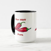 Mug Musique Red Hot Papa (Devant gauche)