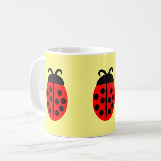 Mug Musique Red Ladybug (Devant gauche)