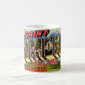 Mug Musique rétro de l'île St Simons (Centre)