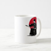 Mug Musique Rétro Manga Samurai Anime Champloo Cute Gr (Devant droit)