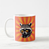 Mug Musique Retro Raccoon (Gauche)