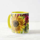Mug Musique Ringer Tournesol Jaune (Devant gauche)