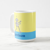 Mug Musique robotisée personnalisée (Devant gauche)