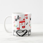 Mug musique rock (Gauche)