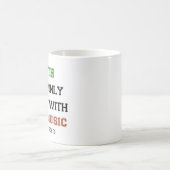 Mug musique rock, seule terre (Centre)