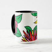 Mug Musique rose (Devant gauche)