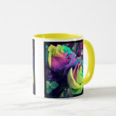 Mug Musique Rose (Devant droit)