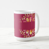 Mug Musique rose (Devant droit)