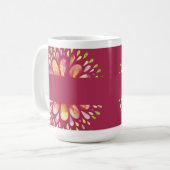 Mug Musique rose (Devant gauche)