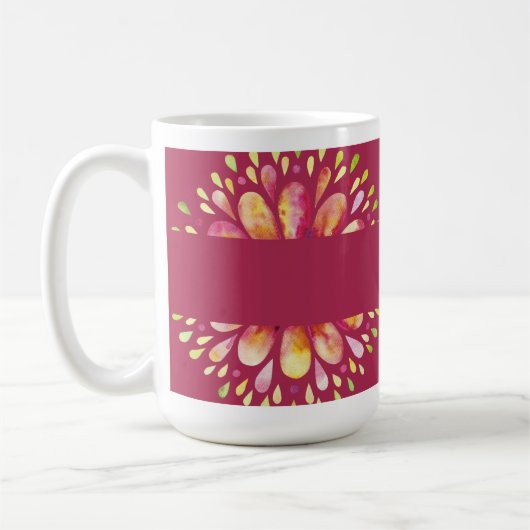 Mug Musique rose (Gauche)