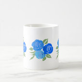 Mug Musique Rose bleue (Centre)