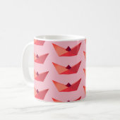 Mug Musique rose Casquette en été (Devant gauche)