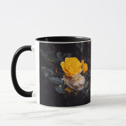 Mug Musique Rose du jardin (Gauche)