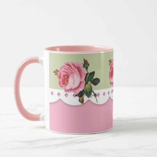 Mug Musique rose Fancy (Gauche)