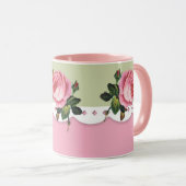Mug Musique rose Fancy (Devant droit)