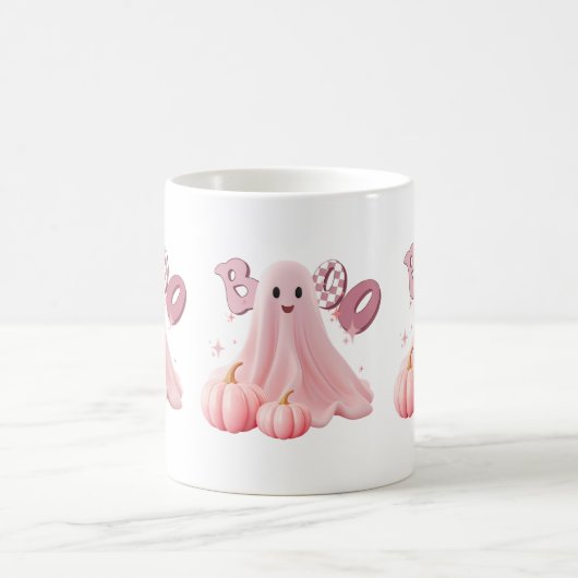 Mug Musique rose Ghost (Centre)