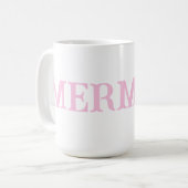 Mug Musique rose MERMAID (Devant gauche)