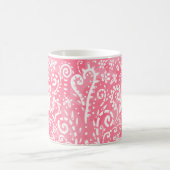 Mug Musique rose Paisley (Centre)