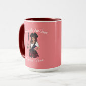 Mug Musique rose Pirate (Devant gauche)