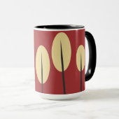 Mug Musique rouge (Devant droit)