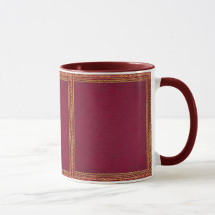 Mug Musique rouge antique