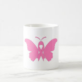 Mug Musique Ruban Sensibilisation au cancer du sein (Centre)