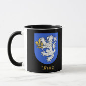 Mug Musique Ruiz Family Shield (Gauche)