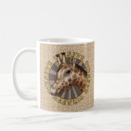Mug Musique Safari Giraffe (Gauche)