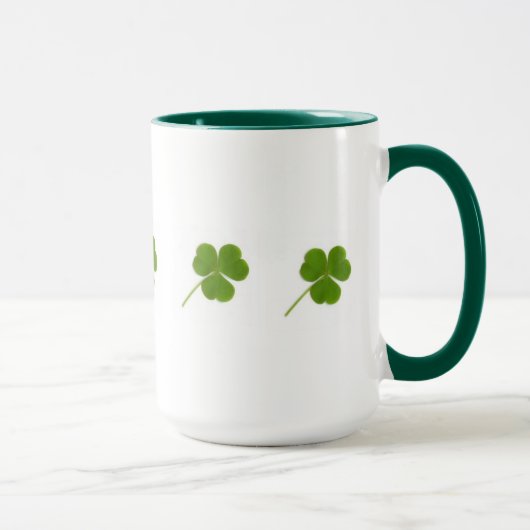 Mug Musique Shamrock verte (Droite)