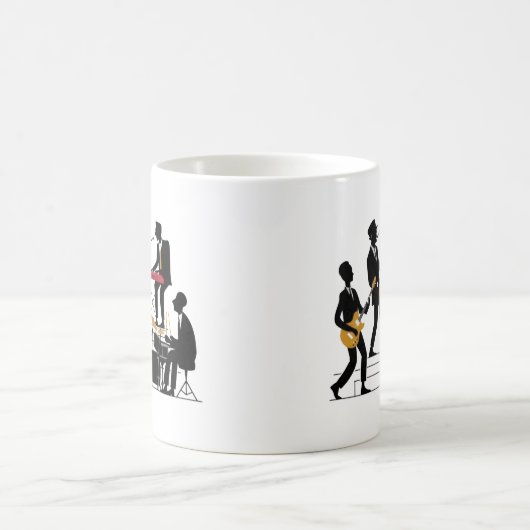 Mug Musique Silhouette (Centre)